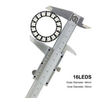 WS2812B LED Pixel Individually Addressable Ring 8/16/24/35/45Leds WS2812 Built-in IC Full Color Circle Led Modules Light DC5V