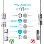 3.6x10mm Fast Quick Blow Glass Tube Fuse 0.5A 1A 1.5A 2A 2.5A 3A 3.15A 5A 6.3A 10A 250V 125V 12V Axial Electric Cutoff Fuses