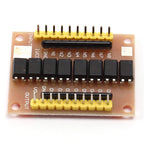 8 Channel Optocoupler Isolation Module Signal Voltage Converter PNP NPN Low High Level Output AC 110V 220V DC 3.3V 5V 12V 24V