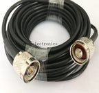 15/50cm 1/2/3/5/10/15/20/30/50m RG58 Coaxial Cable N male to N male connector RF Adapter 50-3 Cable 50ohm
