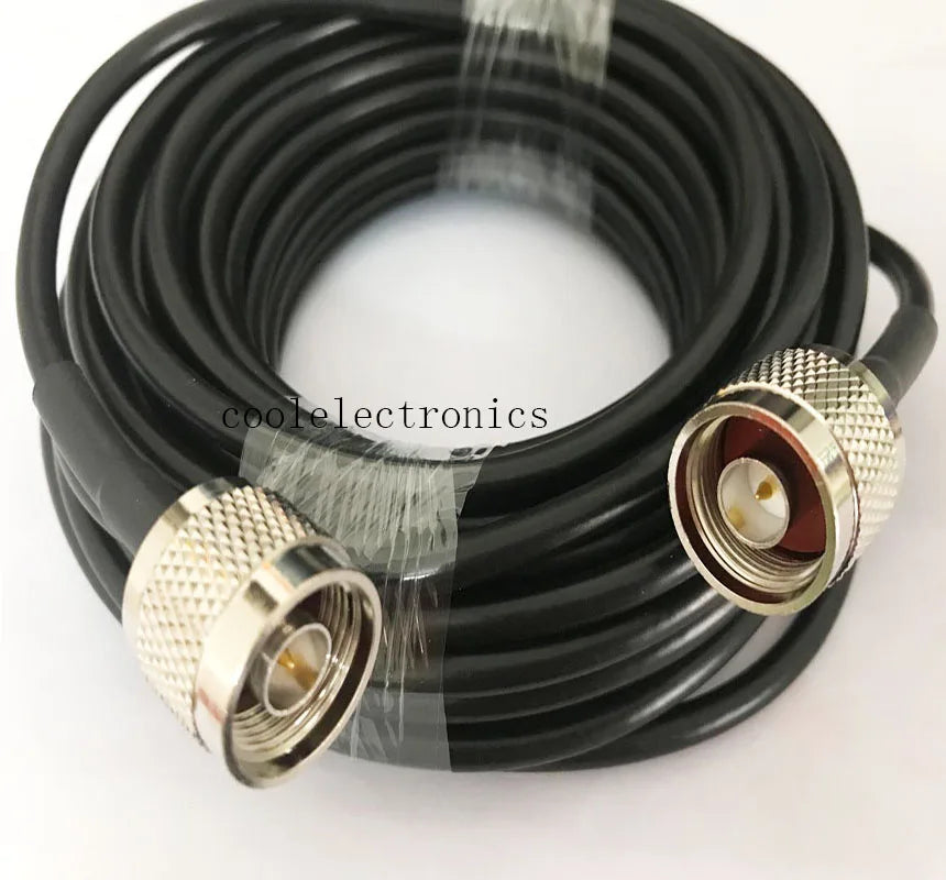 15/50cm 1/2/3/5/10/15/20/30/50m RG58 Coaxial Cable N male to N male connector RF Adapter 50-3 Cable 50ohm