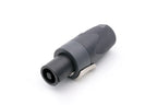 10PCS Speaker Powercon connector NL4FX Speakon 4 Pole Plug Male Professional audio power plug Red&Blue