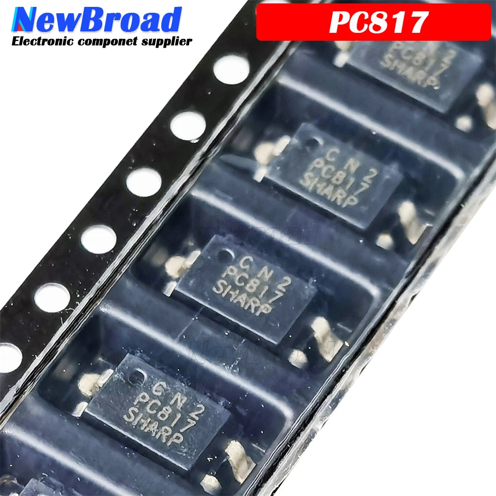 50PCS PC817 EL817 EL817C SOP-4 PC817B SMD Optical Isolator Optocoupler