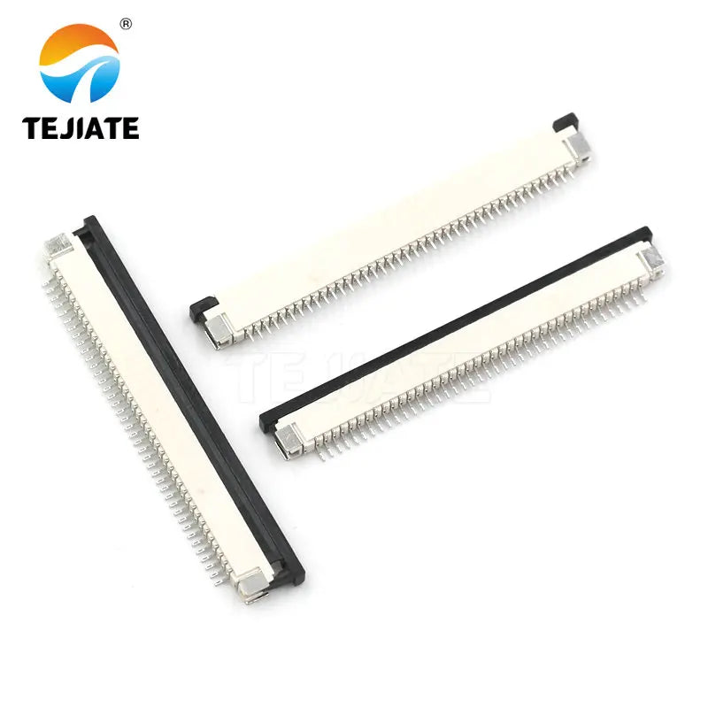 10PCS FFC/FPC Connector Flat Cable Socket 1.0MM Adapter 16/18/20/22/24/26/28/30/40P Down Drawer Type Plug Kit