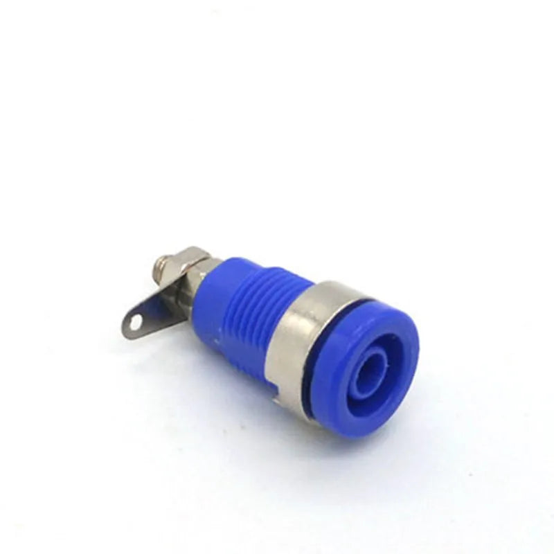 5pcs 32A insulation safety 4mm banana plug socket jack panel mount terminal connector multimeter socket banana head female