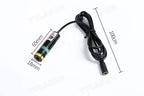 Focusable 18x65mm 520nm Green Dot Laser Module Diode for Heat Press Screen Printing Alignment Sawmill Wood Fabric Cutting Cutter