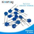 50PCS Piezoresistor  Varistor Series 7D 10D 14D 7D680K 7D220K 10D101K 10D681K 14D471K 14D561K 7D431K 10D621K 10D561K Resistor