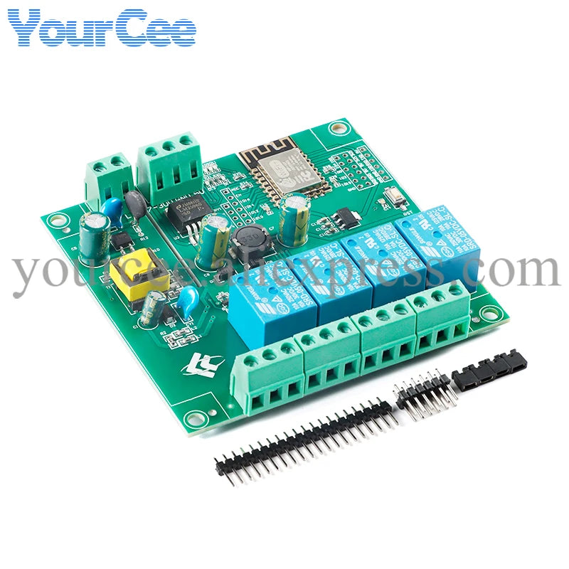 ESP8266 1/2/4/8/16 Channel Way Wireless Relay Module AC/DC ESP ESP-12F WIFI Development Board