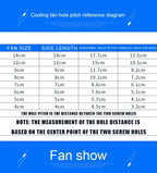 60mm 70mm 80mm 92mm 120mm 140mm Fan EC Brushless Cooling Fan AC 110V 120V 220V 240V for Cabinet Frequency Converter