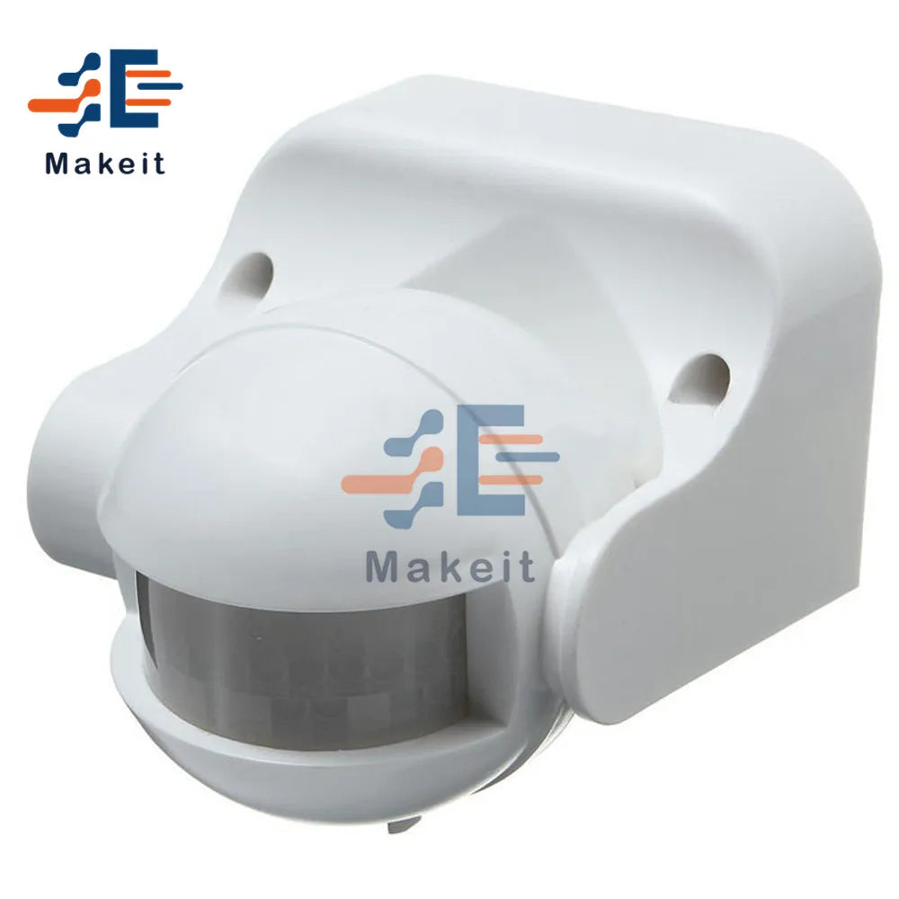180 Degree Outdoor PIR Infrared Motion Sensor Detector Movement Switch AC 220V-240V IP44 Security Motion Sensor 50Hz 3-2000LUX