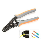IWISS Mini Micro Open Barrel Crimping Tools Crimper Terminal Pliers for 28-20AWG JAM, Molex, Tyco, JST Terminals and Connectors