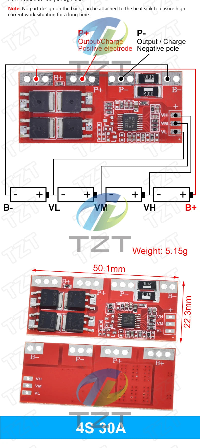 GREATZT 1S 2S 3S 4S 3A 20A 30A Li-ion Lithium Battery 18650 Charger PCB BMS Protection Board For Drill Motor Lipo Cell Module