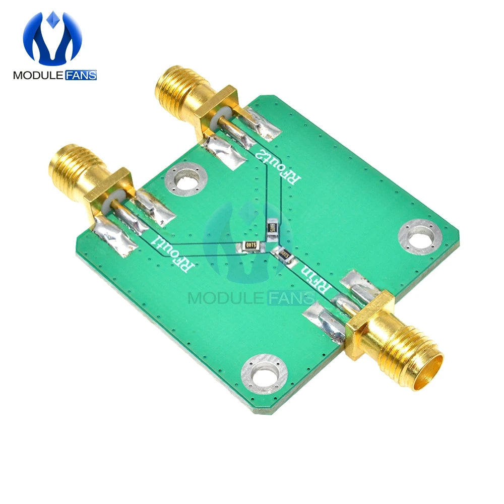 RF Microwave Resistance 6dB 50 Ohm RF Power Splitter Power Divider Splitter 1 To 2 Combiner SMA Radio Frequency Divider DC-5GHz