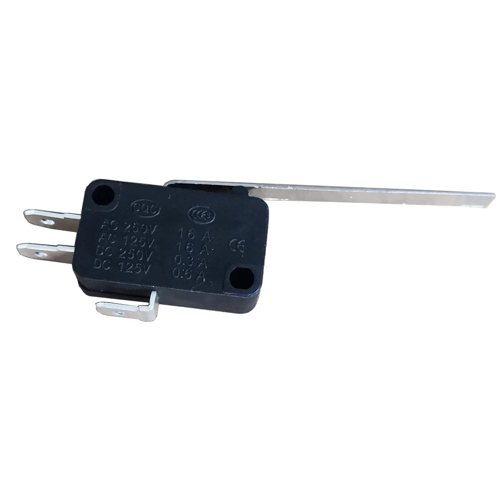 KW7-9 SPDT Long Lever Micro Switches Momentary Microswitch 125V 250V 16A 1Normally Open 1 Normally Closed 1NO 1NC, 4-Pack