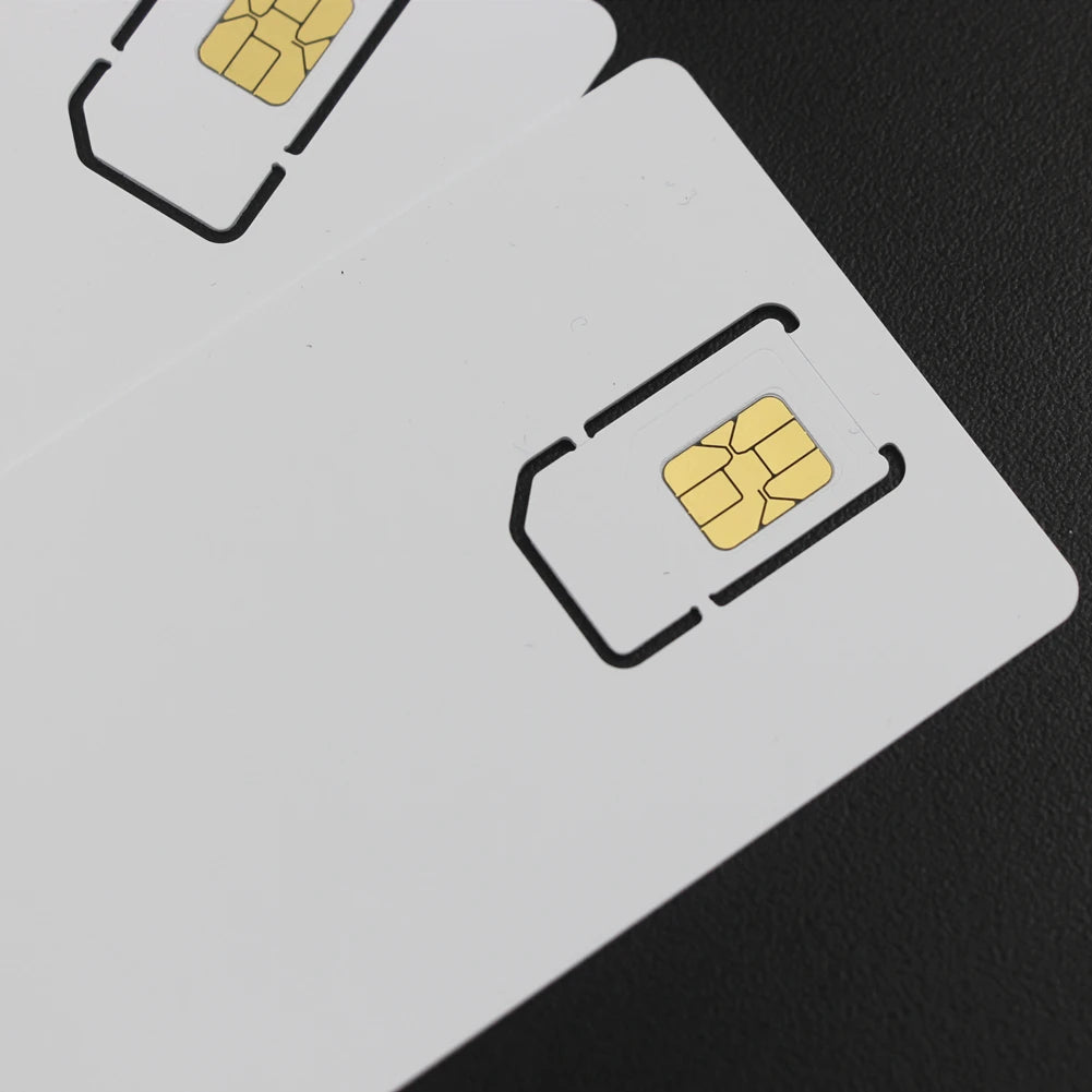 Intelligent Progarmmable Blank LTE USIM 4G Card WCDMA GSM Blank Mini Nano Micro 2FF 3FF 4FF SIM Writable For Telecom Operator