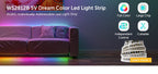 WS2812B WS2811 Neon Sign Tube SK6812 RGBW LED Strip Light Silica Gel 1m 2m 3m 4m 5m Flexible Neon Soft Lights Tube for Outdoors