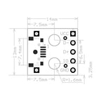 10PCS MICRO USB To DIP Adapter 5pin Female Connector B Type PCB Converter Breadboard Switch Board SMT Mother Seat