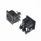 5PCS/Lot Big S Terminal DIN4 DIN5 DIN6 DIN7 DIN8 Female Socket Connector 4P/5P/6P/7P/8P PCB Panel Mount