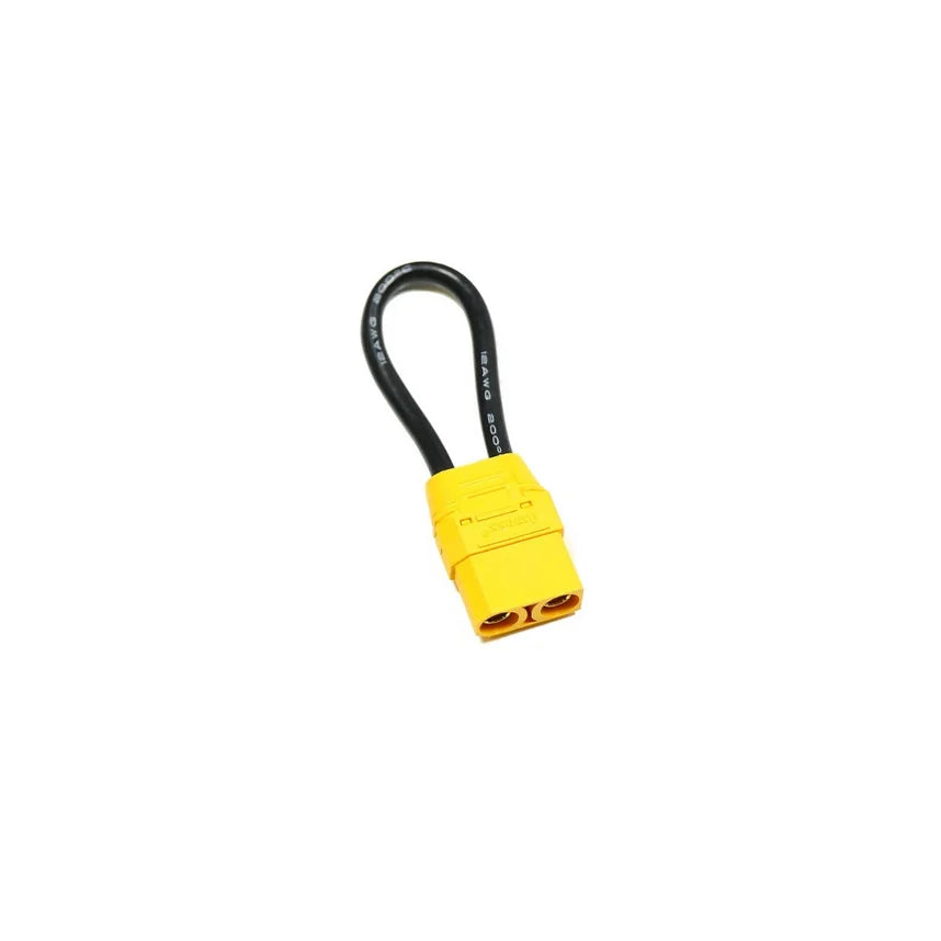 1 Pcs Bind Plug Loop Connector Short Circut Battery Jumper Cable with Tamiya Deans XT30 XT60 XT90 XT90S EC3 EC5 Trx HXT JR Plug