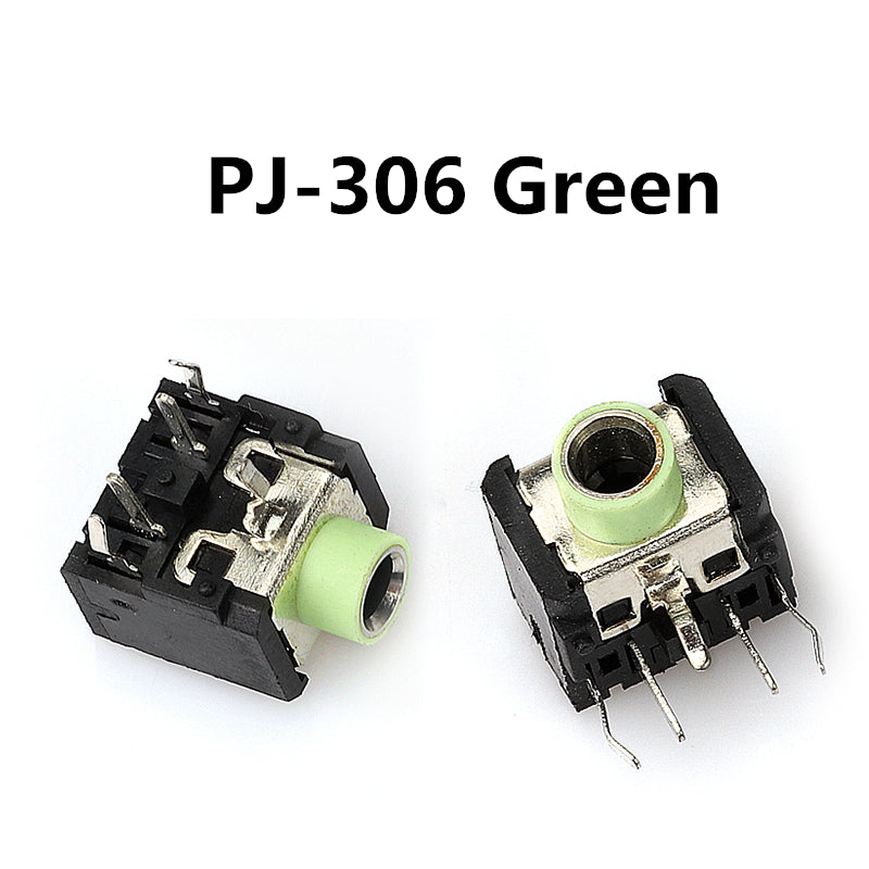 5PCS 3.5MM Headphone Jack Audio Video Female Dual Channel Stereo Jack Socket Stereo Solder Panel Mount PJ313 PJ320 PJ325 PJ326