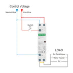 HCH8s-63 Household AC Contactor 2P 40A 63A 2NO 2NC  1NO1NC DC24V AC110V AC220V Automatic  Contactor Din Rail Type 50Hz 60Hz
