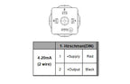 pressure transmitter with LED Display G1/4 12-36V 4-20mA 0.5% 0-600bar optional stainless steel pressure  transducer sensor