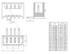 10Sets 1.25mm Pitch Micro JST Connector Kit Pin Header Housing Terminal 2-10Pin PCB Mount Wire to Board Connection Plug Socket