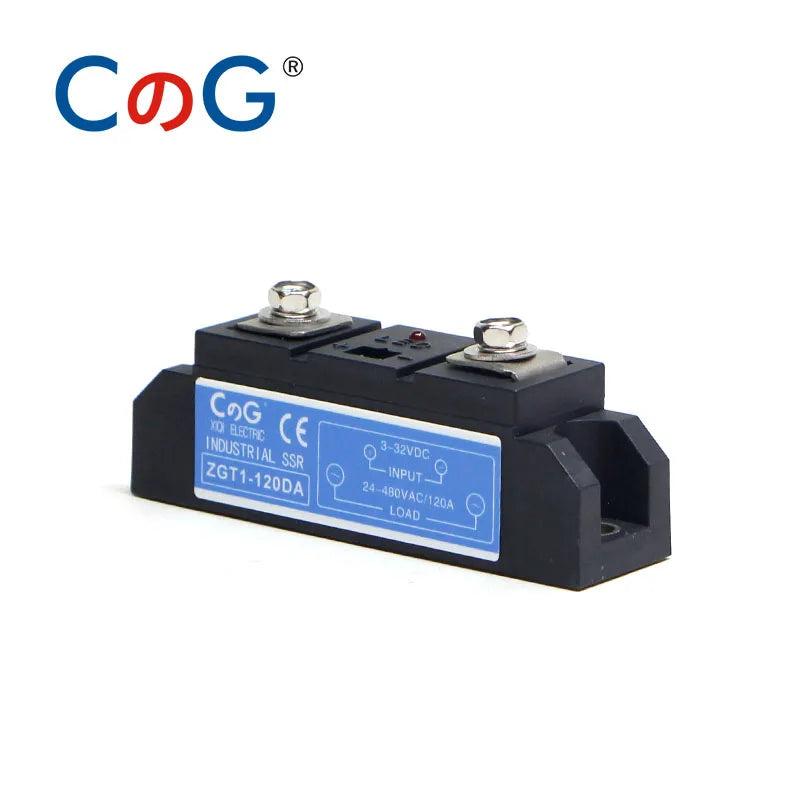 CG 120A 150A 200A DC to AC Industrial SSR High Current Power Heat Sink Aluminum Radiator Industrial Series DA Solid State Relay