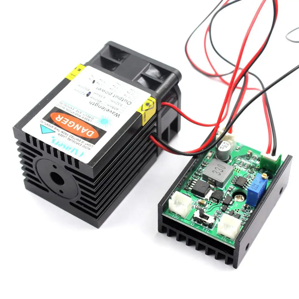 Oxlasers High Power 1W 1000mW 520nm Green Laser Module Laser Bird Repeller Ddiode Lasers with Cooling Fan Long Duty Cycle