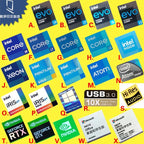 Original 11 Generation Evo Certification Label Core i9 i7 i5 i3 Laptop Desktop Cpu Sticker
