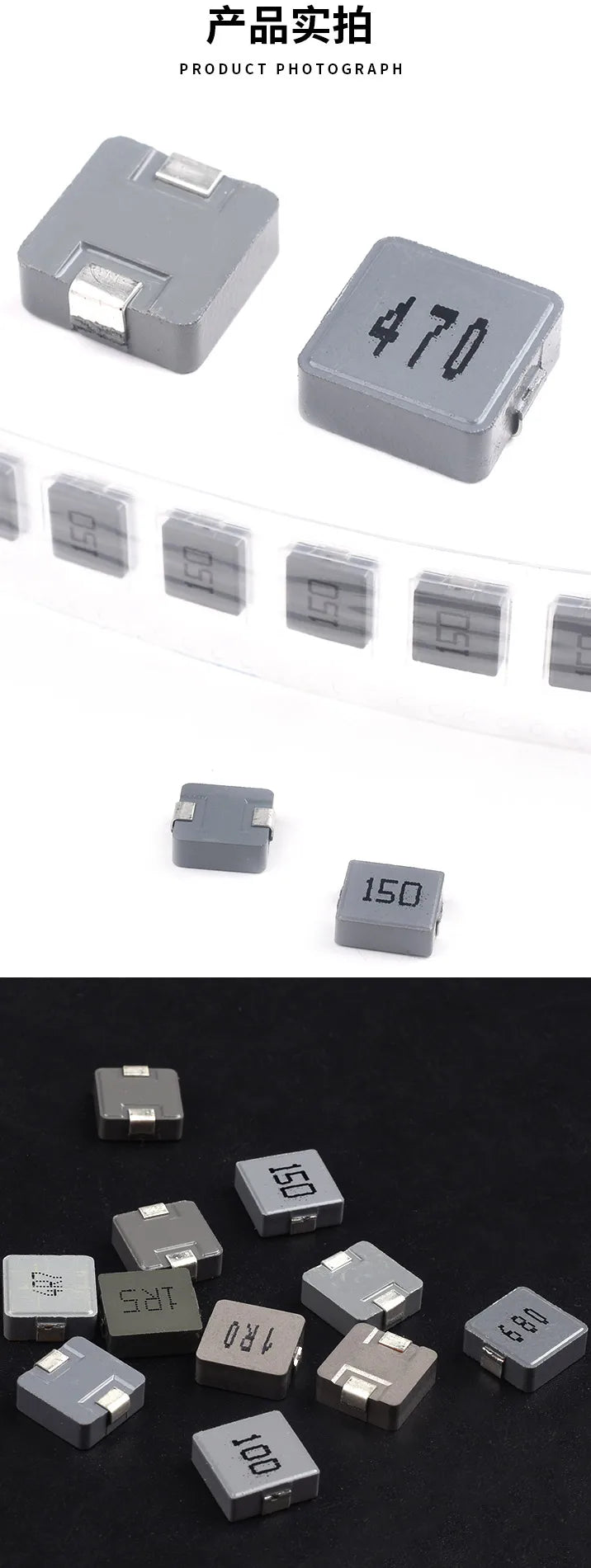 10pc SMD Molding Power Inductors 0420 0520 0630 0650 1040 1UH 2.2 3.3 4.7 6.8 UH 10UH 15UH 22UH 33UH 47UH 68UH 100UH 1R0 6R8 101