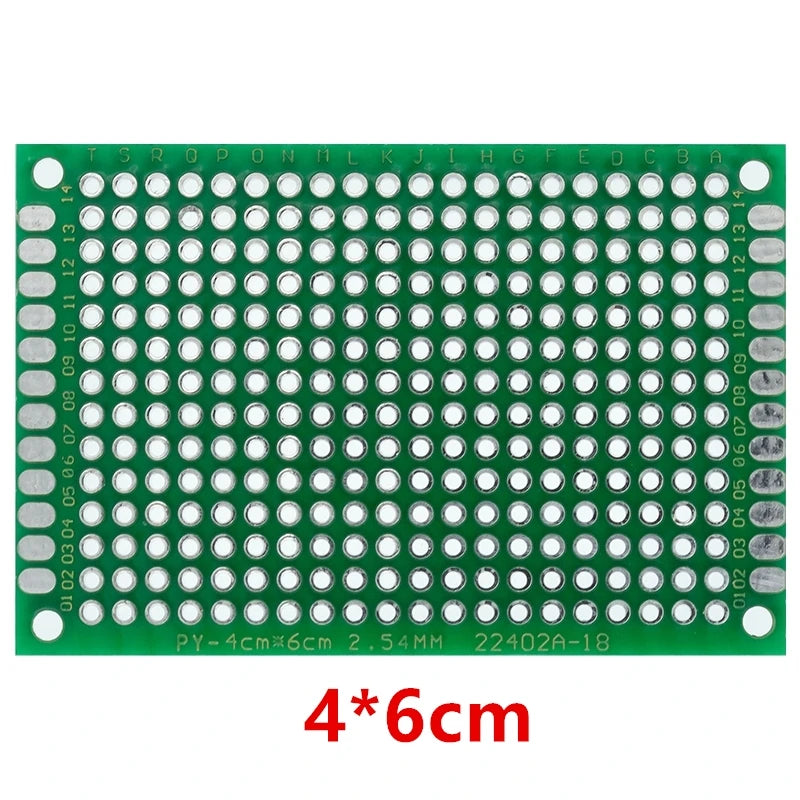 9x15 8x12 7x9 6x8 5x7 4x6 3x7 2x8 cm Double Side Prototype Diy Universal Printed Circuit PCB Board Protoboard For DIY