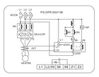 ManHua Overload Relay10-120A PG OPR SS3-120 160-450VAC Electronic Overload Relay Motor Protector Thermal Overload Relay