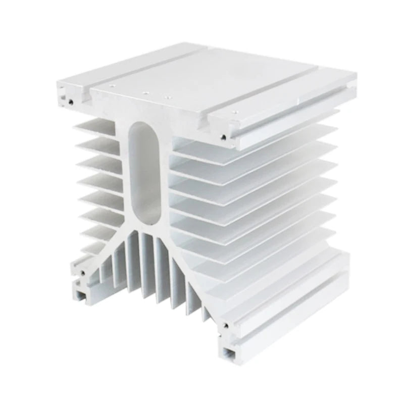 Slim Solid State Relay 10A 25A 40A Dc control Ac/ Ac control Ac Single Phase SSR Din Rail Mount Relays Module equipped Heat sink
