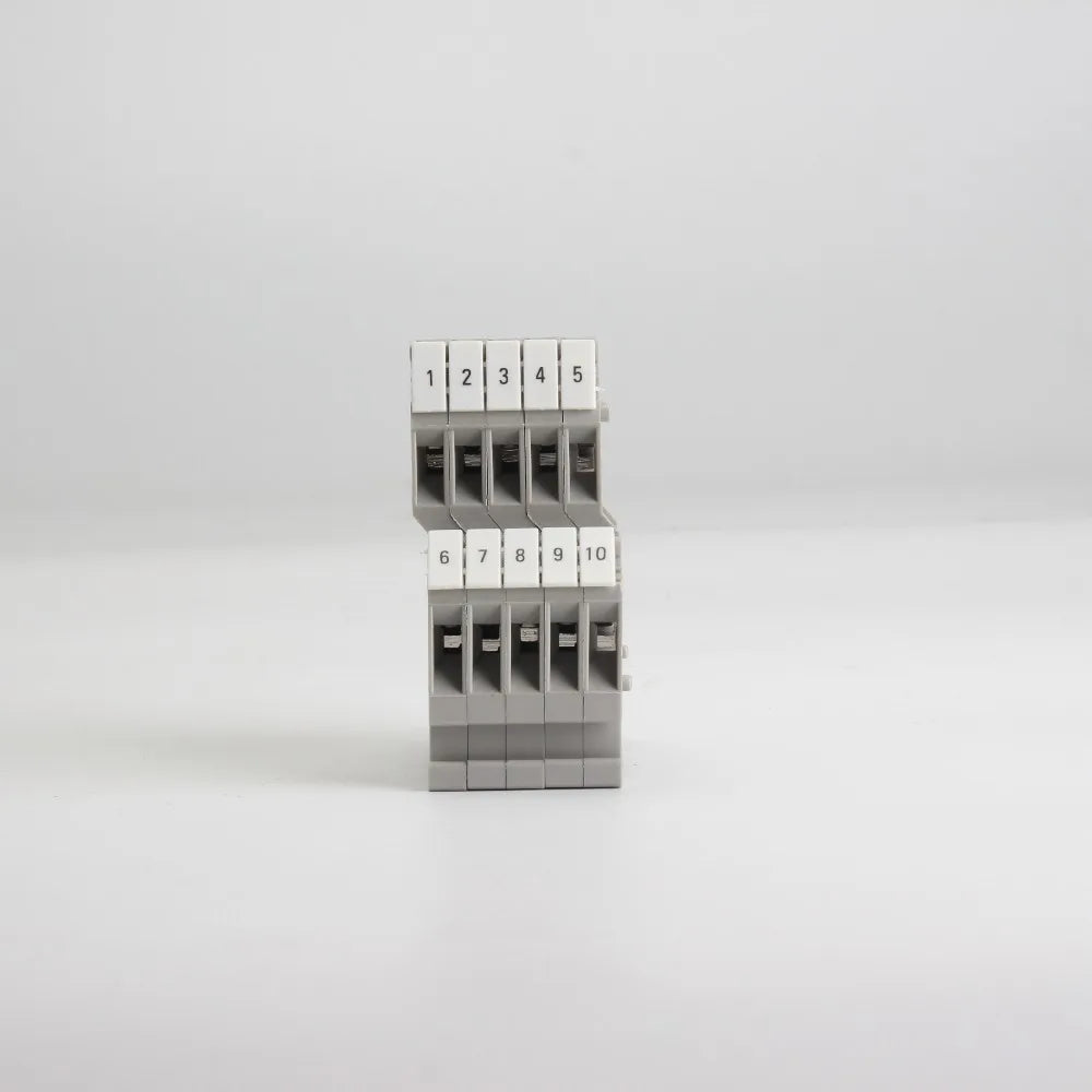 50pcs / box UKk3 DIN rail universal class PCB Terminal blocks double-deck