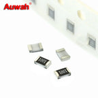 100pcs 0805 Chip resistor 1% 2012 0 1 10 20 47 100 Ohm 0R 1R 10R 20R 47R 100R 1K 2K 10K 20K 47K 100K 200K 1M 10M 0R~10M 1/8W