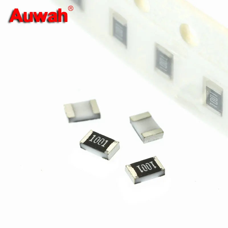 100pcs 0805 Chip resistor 1% 2012 0 1 10 20 47 100 Ohm 0R 1R 10R 20R 47R 100R 1K 2K 10K 20K 47K 100K 200K 1M 10M 0R~10M 1/8W
