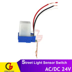 Automatic Auto On Off Photocell Street Light Switch AC/DC 12V 10A Photo Control Photoswitch Sensor Switch