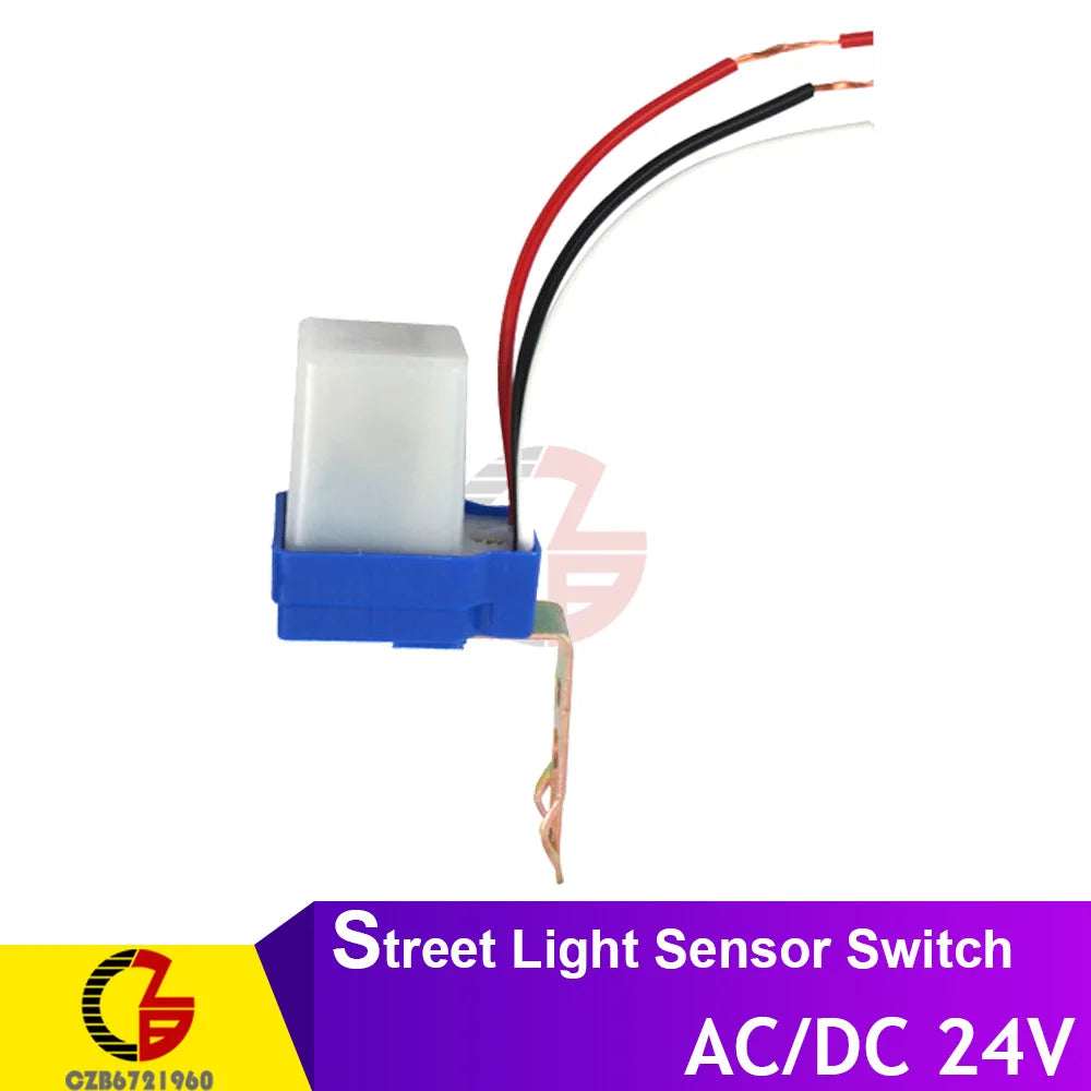 Automatic Auto On Off Photocell Street Light Switch AC/DC 12V 10A Photo Control Photoswitch Sensor Switch