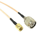 SMA Male Plug to SMA N TNC BNC UHF MCX MMCX TS9 CRC9 Straight Pigtail Cable RG316 for WIFI Wireless 3G 4G Modem NEW