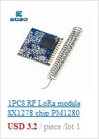 1~10PCS 433M CC1101 10mW Wireless Sender Receiver Module NRF905/SX1212/SI4432 EGBO