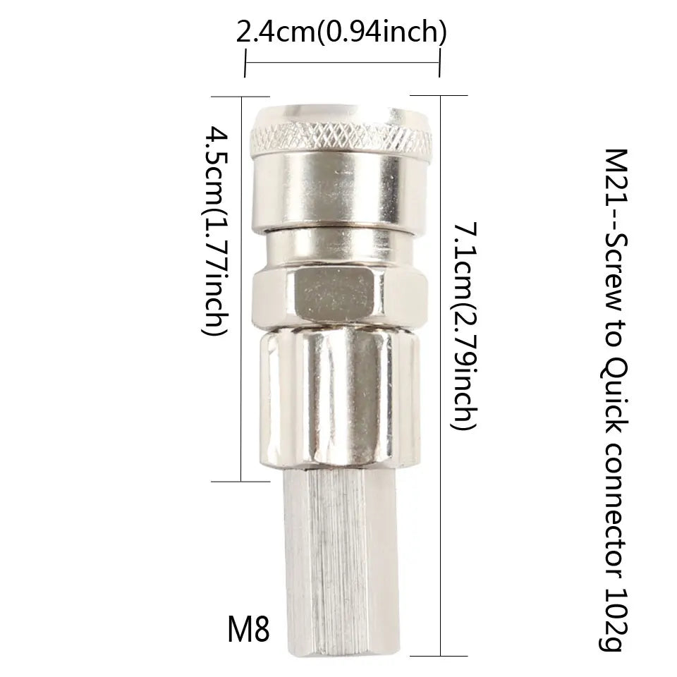 Reciprocating Linear Machine Pneumatic Fittings M8 Vac-u-lock connector 3XLR adapter Bendable Telescopic Love Machine for H2 H3