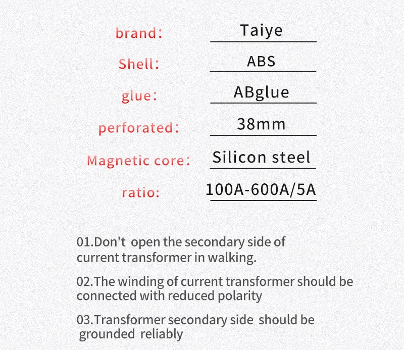 Clamp Current Transformer Sensor 100A 150A 200A 300A 400A 500A 600A/5A AC Current Open AC Split Core Transformador CT Sensor