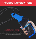 Hantek CC65 CC650 CC800 AC/DC Current Clamp Meter Transducer for Digital Multimeter Oscilloscope Probe with BNC Type Connector