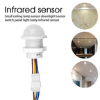 110V 220V Mini PIR Sensor Detector Smart Switch  LED PIR Infrared Motion Sensor Detection Automatic Sensor Light Switch