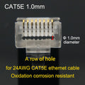 Xintylink RJ45 CAT6 Connector SFTP FTP STP Ethernet Cable Plug CAT5E CAT5 RG RJ 45 Network CAT 6 Metal Shielded Jack LAN 50U/6U