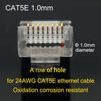 Xintylink RJ45 CAT6 Connector SFTP FTP STP Ethernet Cable Plug CAT5E CAT5 RG RJ 45 Network CAT 6 Metal Shielded Jack LAN 50U/6U