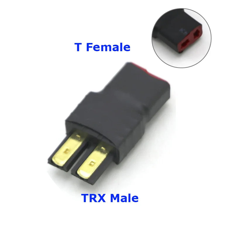 Amass Adapter XT60 to XT90 EC5 EC3 TRX T Deans XT30U Female Male Connectors 4.0mm Banana Plug RC Lipo Battery Control Parts DIY