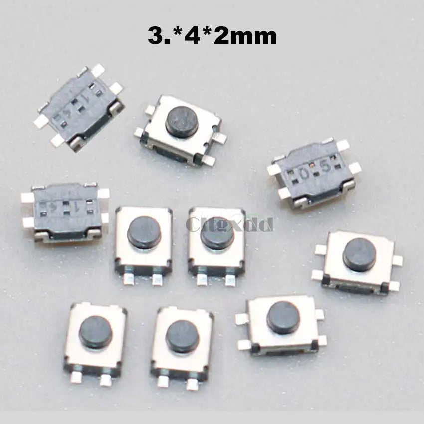 Cltgxdd 10PCS Car Remote Control Touch Switches Push Button Tact Switches for Hyundai, Nissan, Honda, VW, Toyota, Kia, Peugeot