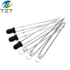 F3 3MM 940nm LEDs infrared emitter and IR receiver diodes each 5pcs Infrared to tube For arduino